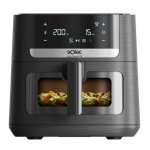 Airfryer Solac FA1801 Elegance E80 8L 1800W Venster Dubbele Verwarming