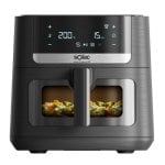 Freidora de aire Solac FA1801 8L 1800W mit Double Heating und Sichtfenster Freidora de aire Solac FA1801 8L 1800W mit Double Heating und Sichtfenster