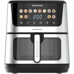 Freidora de aire QUO 8L 2100W digital doble resistencia Inox Core cuba extraíble