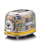 Toaster Ariete 0155/1P 2 Scheiben 815 W Metall Multicolor Gelb Retro-Design Toaster Ariete 0155/1P 2 Scheiben 815 W Metall Multicolor Gelb Retro-Design