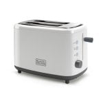 Toaster Black & Decker BXTO820E 2 Scheiben Weiss 820 W 7 Bräunungsstufen