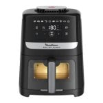 Freidora de aire 5L 1670W con panel táctil y ventana de visión