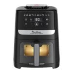 Friteuse sans Huile Moulinex 5L 1670W avec panneau tactile et fenêtre de vision