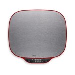 Báscula de cocina acero inoxidable gris 15 kg apagado automático función tara profesional