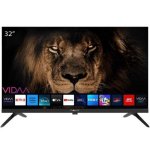 TV Nevir LED 32" HD Ready 60Hz Smart TV VIDAA HDMI Wi-Fi USB Nero