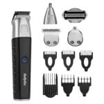 Regolabarba Multifunzione BaByliss MT812E Senza Filo 240min Impermeabile 6 Pettini