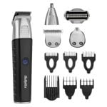 Tagliacapelli BaByliss MT812E Acciaio Inox Waterproof 11 in 1 Batteria Li-Ion 0,4-10 mm Tagliacapelli BaByliss MT812E Acciaio Inox Waterproof 11 in 1 Batteria Li-Ion 0,4-10 mm