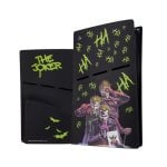 Funda PS5 Slim Blade Gaming Joker Silicone Cover Negra Verde Silicone Protectora Funda PS5 Slim Blade Gaming Joker Silicone Cover Negra Verde Silicone Protectora