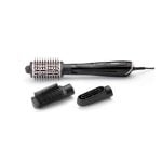 Brosse chauffante Noir 1000W Fonction ionisation Câble 2,7 m Brosse chauffante Noir 1000W Fonction ionisation Câble 2,7 m