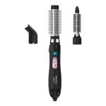 Brosse Soufflante Rowenta Volumizer 1200W Céramique 2 Températures 2 Brosse Rotative Noir et Rose