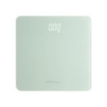 Pèse Personne Électronique Orbegozo Cristal Trempé Vert Jusqu'à 150kg Écran LCD Tactile