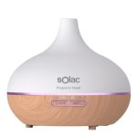 Humidificador QUO Modelo Branco 0.3L Luz Decorativa Difusor Apagado Automático