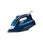 Ferro a Vapor QUO 2600W Branco Azul Golpe de Vapor 80g Suela Inox Autolimpeza
