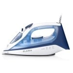 Plancha de vapor QUO Pro Steam 2600W azul y blanco cerámica función vertical