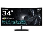 Monitor Gigabyte G34WQC2 34" UltraWide Quad HD 200Hz VA Curvo FreeSync Premium DisplayHDR 400 1ms Monitor Gigabyte G34WQC2 34" UltraWide Quad HD 200Hz VA Curvo FreeSync Premium DisplayHDR 400 1ms