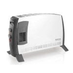 Konvektorheizung QUO Modell 2000W Weiss Turbo-Traggriff Thermostat 20m2