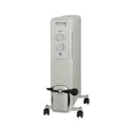 Radiateur Electrique 2000W 9 éléments compact à thermostat réglable avec poignée et roulettes