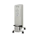 Radiador Eléctrico 2000W 9 elementos para salas de 15 m2 con termostato, asa y ruedas