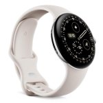 Google Pixel Watch 4 WiFi Bluetooth NFC GPS 41mm AMOLED Argent S/L IP68 SpO2 Cardio