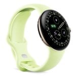 Google Pixel Watch 4 Wi-Fi Bluetooth NFC 45mm AMOLED Argent S/L Étanche IP68 SpO2 Pulsomètre