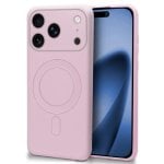 Funda para telemóvel Cool Cool Funda Magnética Cover Silicona Rosa com Carga Qi para iPhone 17 Pro Max Funda para telemóvel Cool Cool Funda Magnética Cover Silicona Rosa com Carga Qi para iPhone 17 Pro Max