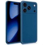 Cool blauwe siliconen hoes voor iPhone 17 Pro Max / 18 Pro Max