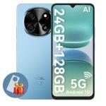 OSCAL Tiger 8 8GB 128GB 6.88" IPS 120Hz 5G Dual SIM NFC Batteria 5000mAh Android Nero