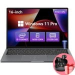 Portátil Blackview AceBook 12 Intel Core i5 16GB 512GB SSD 16" Windows 11 Pro + Auriculares Portátil Blackview AceBook 12 Intel Core i5 16GB 512GB SSD 16" Windows 11 Pro + Auriculares
