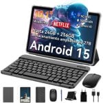 Tablet BESTTAB T20 10.1" 256GB WiFi 5000mAh Android 15 con tastiera Grigio Tablet BESTTAB T20 10.1" 256GB WiFi 5000mAh Android 15 con tastiera Grigio