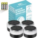 Baliza V16 QUO Geolocalización Homologada Indicadores LED eSIM Datos Incluidos x4 Baliza V16 QUO Geolocalización Homologada Indicadores LED eSIM Datos Incluidos x4