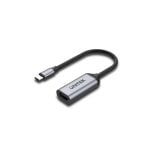 Adapterkabel UNITEK V1420A USB Typ-C auf HDMI 0,15 m Aluminium Grau