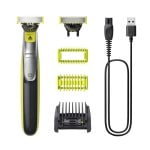 Afeitadora Philips OneBlade 360 QP2834/23 Face Body Verde Gris Batería Integrada