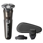 Elektrorasierer Philips SHAVER Series 5000 S5886/38 Rotation Schwarz Braun LED Lithium-Akku USB Elektrorasierer Philips SHAVER Series 5000 S5886/38 Rotation Schwarz Braun LED Lithium-Akku USB