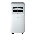 Climatiseur mobile Beko BS207C monobloc 1900W A minuterie déshumidification 24h blanc
