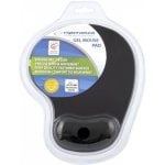 Tapis de souris Esperanza EA137K Gel Noir Monochrome Repose-poignet Antidérapant Tapis de souris Esperanza EA137K Gel Noir Monochrome Repose-poignet Antidérapant