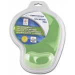 Tapis de souris Esperanza EA137G gel vert monchrome repose-poignet base antidérapante Tapis de souris Esperanza EA137G gel vert monchrome repose-poignet base antidérapante