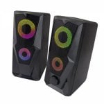 Altavoces Esperanza Alámbricos 6W para estudio con USB y salida de auriculares