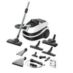 Aspiradora de tambor Bosch Serie 4 BWD421PRO 2100W Filtro HEPA 5L Seca y húmeda