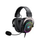 Casque Havit H2002P filaire jack 3,5 mm USB Gaming Surround 7.1 Rétroéclairage Noir