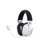 Auriculares Havit 6939119064402 inalámbricos y con cable Bluetooth y RF para gaming con micrófono, negro y blanco