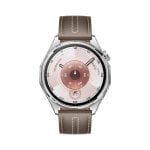 Huawei WATCH GT6 Bluetooth GPS NFC 46mm AMOLED Acier Inoxydable Brun M Capteurs Santé Avancés