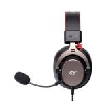 Casque Havit 6939119066987 filaire gaming micro détachable contrôle volume rotatif noir