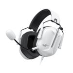 Casque Havit H2033D filaire et sans fil pour gaming, micro-casque circum-aural, noir et blanc
