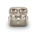 Auriculaires Motorola moto buds loop sans fil Bluetooth avec Réduction de Bruit, waterproof, beige