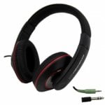 Auriculares Esperanza EH121 con cable conexión jack 3,5 mm música negros
