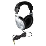 Kopfhörer Behringer HPM1000 kabelgebunden Stereo Musik Supraaural Schwarz Silber