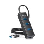 Hub UNITEK 4 Ports USB 3.2 Gen 1 Modell Y-3089V01 Kabelgebunden Schwarz 1,2 m Hub UNITEK 4 Ports USB 3.2 Gen 1 Modell Y-3089V01 Kabelgebunden Schwarz 1,2 m