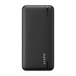 Batería externa Havit 20000 mAh Polímero de litio USB-C y 2x USB-A Negra Batería externa Havit 20000 mAh Polímero de litio USB-C y 2x USB-A Negra
