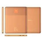 Power bank Baseus Blade2 12000 mAh 65 W Polimero di litio Display Arancione Power bank Baseus Blade2 12000 mAh 65 W Polimero di litio Display Arancione