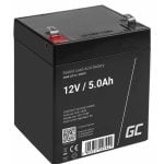 Batteria Green Cell AGM27 12V 5Ah Piombo Sigillato VRLA Nero Compatta Batteria Green Cell AGM27 12V 5Ah Piombo Sigillato VRLA Nero Compatta
